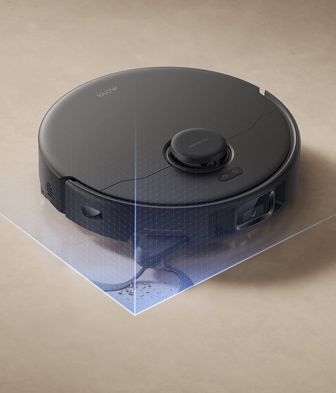 Anti-tangle MaxiReach Brush Vacuuming