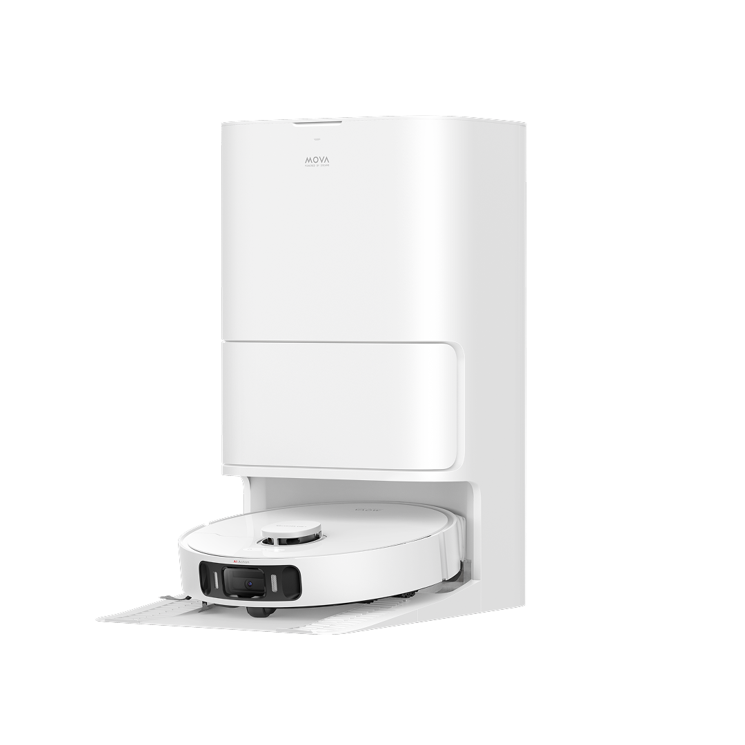 mova s20 ultra robot vacuum white with station