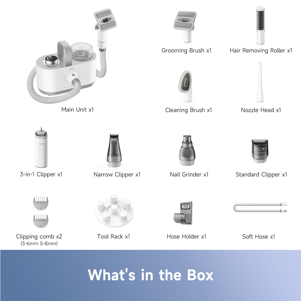 MOVA G1 Pro Pet Grooming Kit