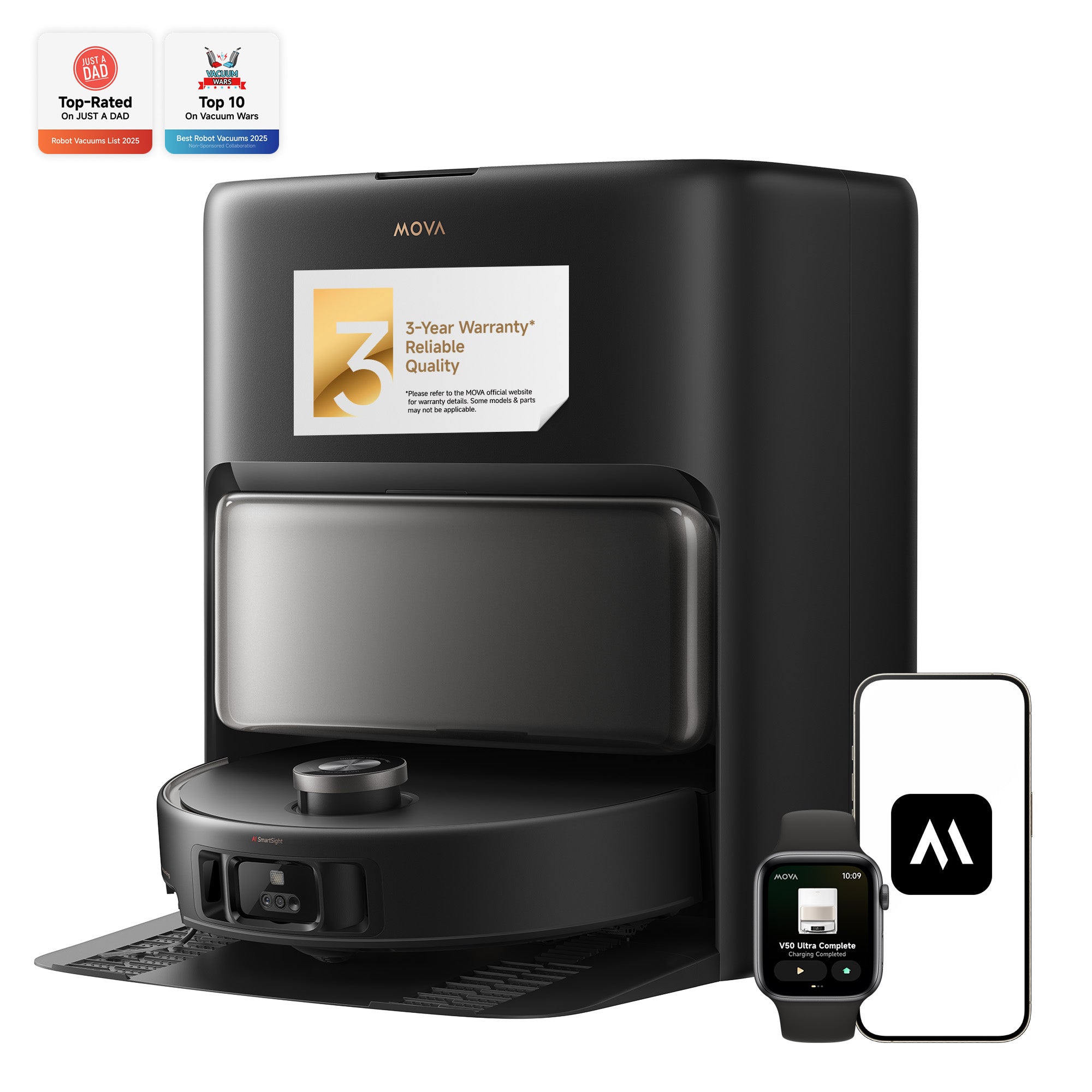 MOVA V50 Ultra Complete Robot Vacuum