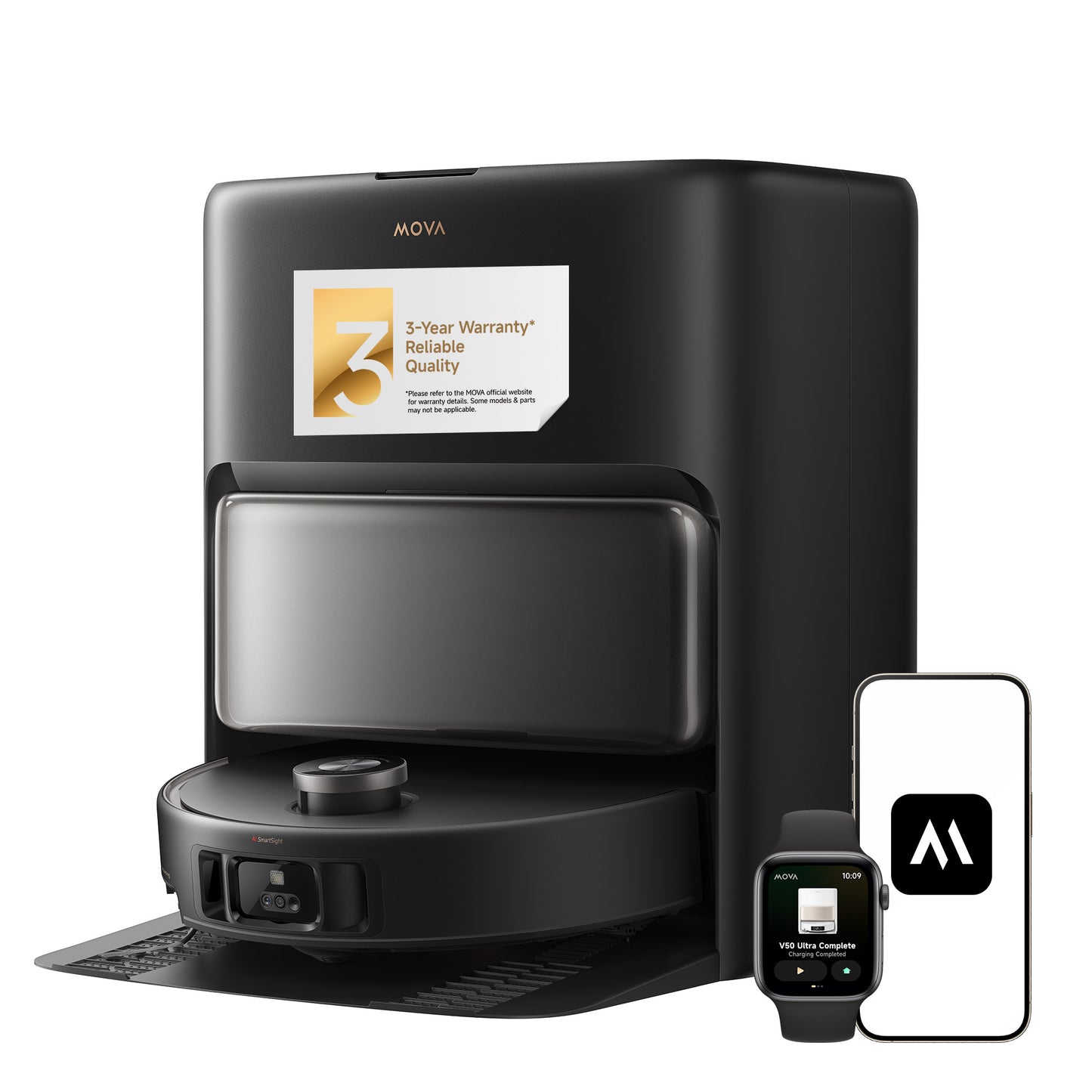 Refurbished-MOVA V50 Ultra Complete Robot Vacuum