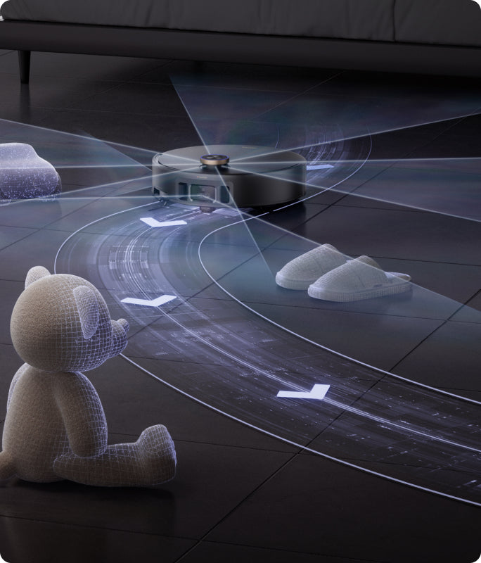 360° Mapping & Smart Spot Cleaning