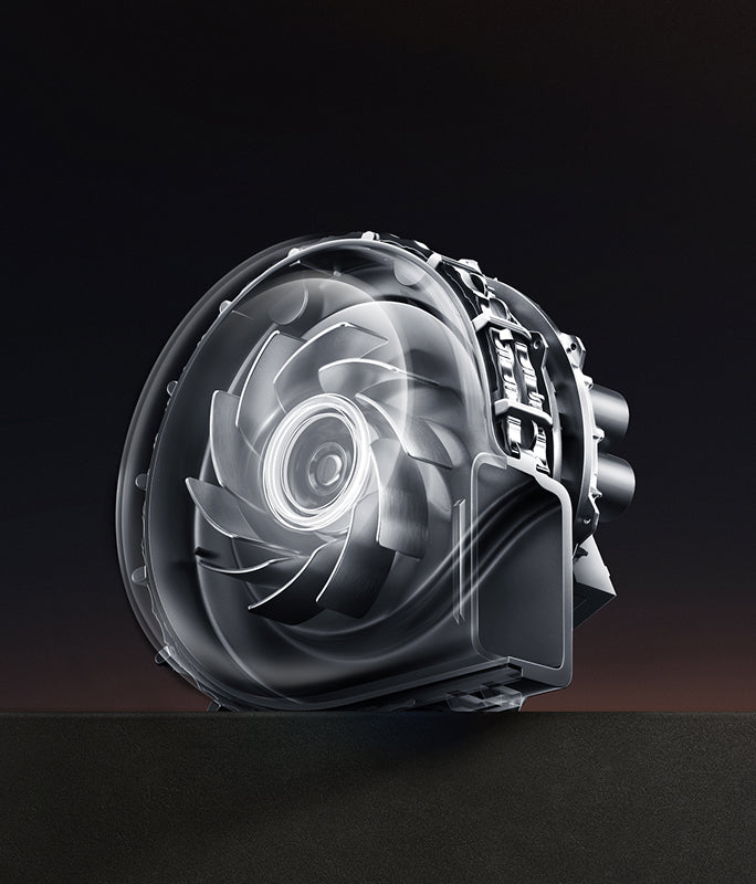 28,000Pa* Powerful Suction