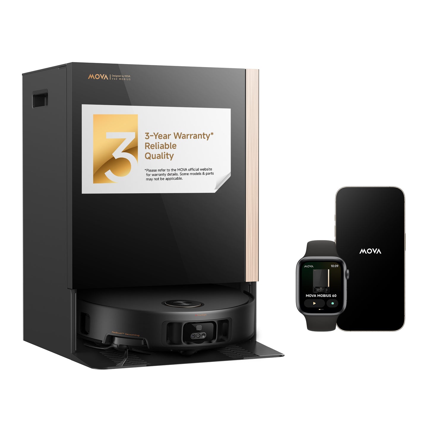 【Live Only】MOVA MOBIUS 60 Robot Vacuum