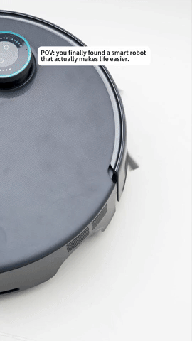 mova robot vacuum docking animation