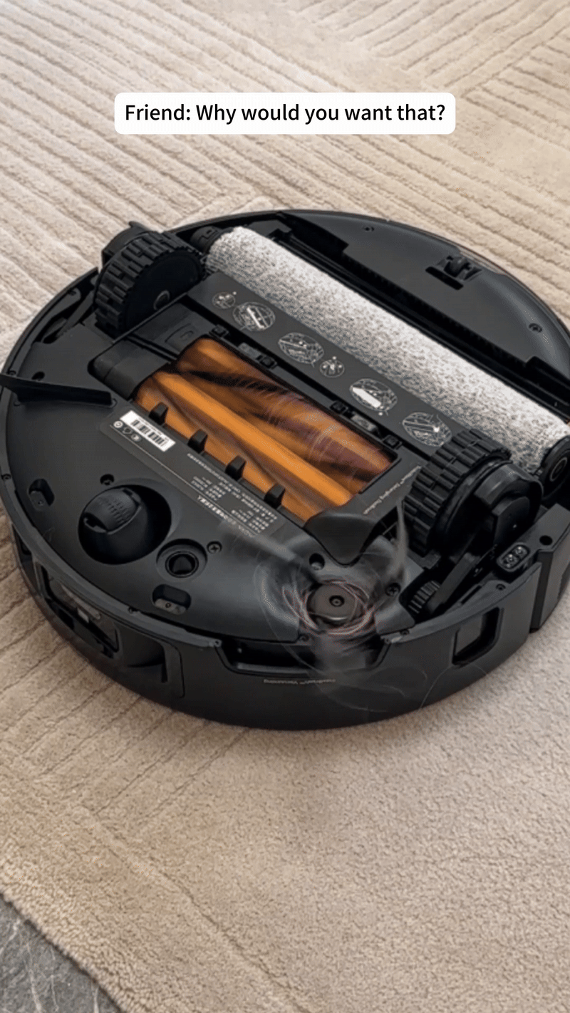 mova air fryer cooking animation