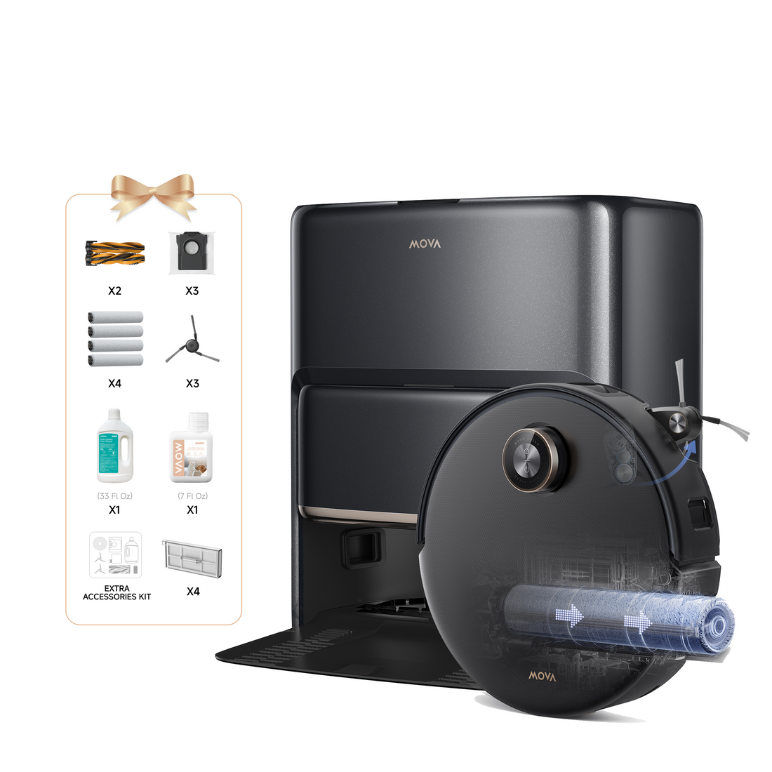 MOVA Z60 Ultra Roller Complete Robot Vacuum