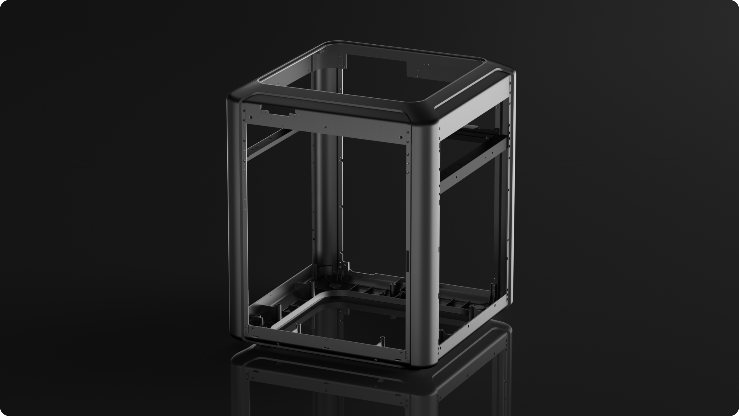 Steel X-Axis Rail