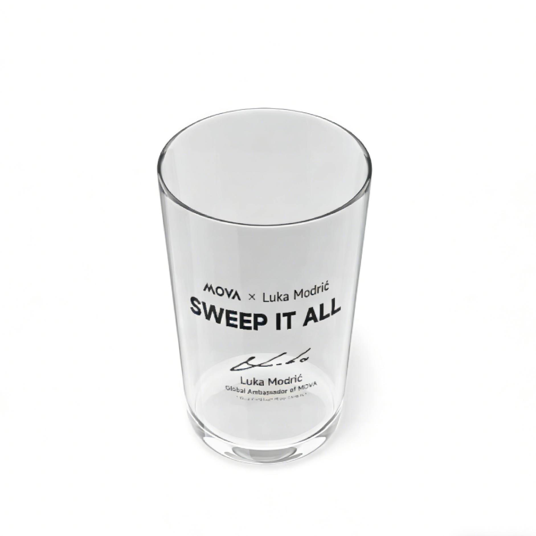 【Points Redeem Only】MOVA × Luka Modrić Commemorative Silhouette Glass Cup