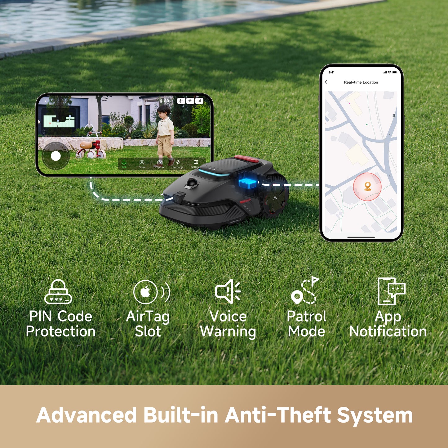 MOVA LIDAX Ultra 2000 Lawn Mower | 0.5 acre