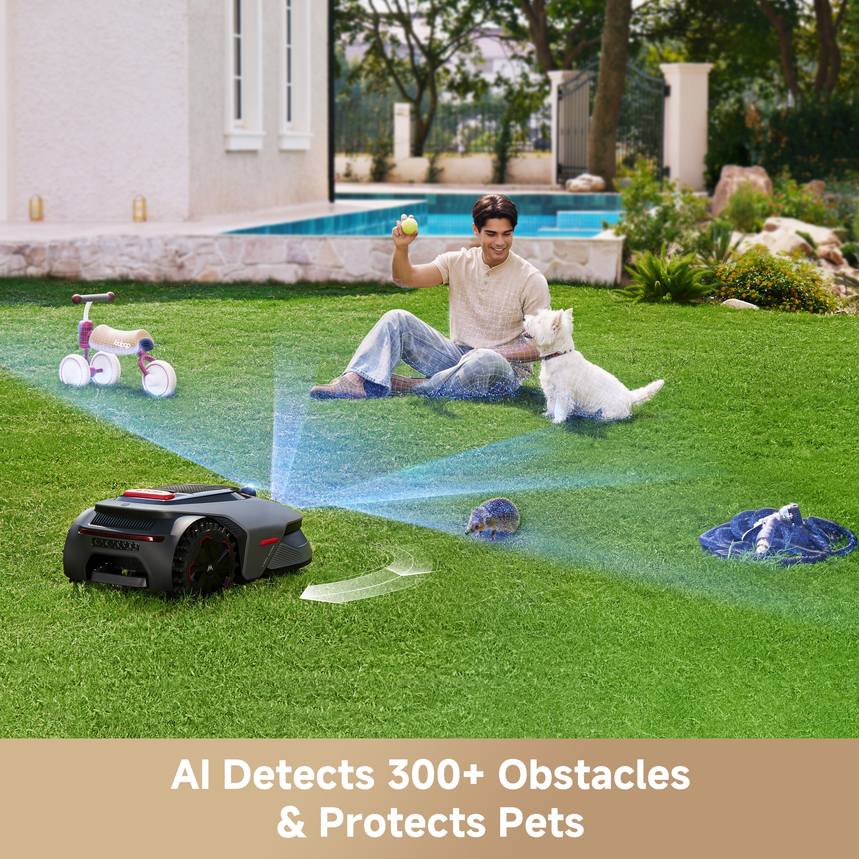 MOVA LiDAX Ultra 1000 Robot Lawn Mower | MOVA US