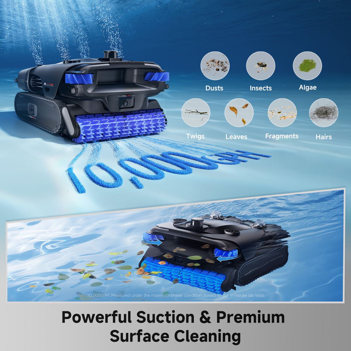 MOVA Rover X10 Cordless Robotic Pool Cleaner | MOVA US