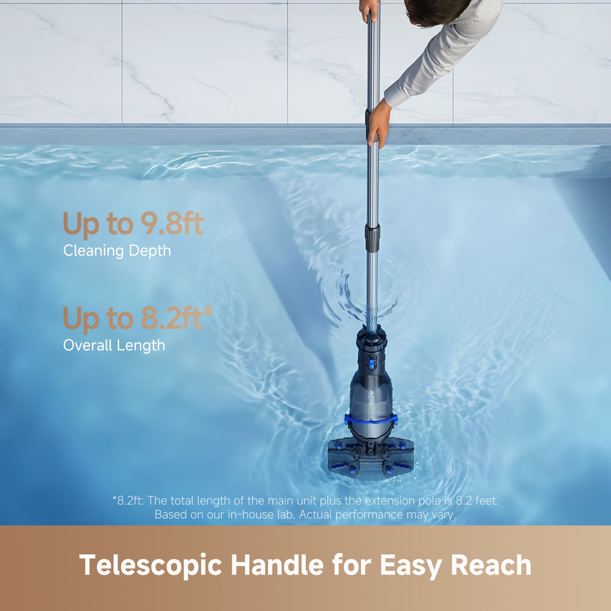 MOVA Handler V10 Cordless Handheld Pool Vacuum | MOVA US
