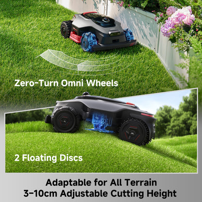 MOVA Lidax Ultra 2000 AWD Robotic Lawn Mower | 0.5 Acre