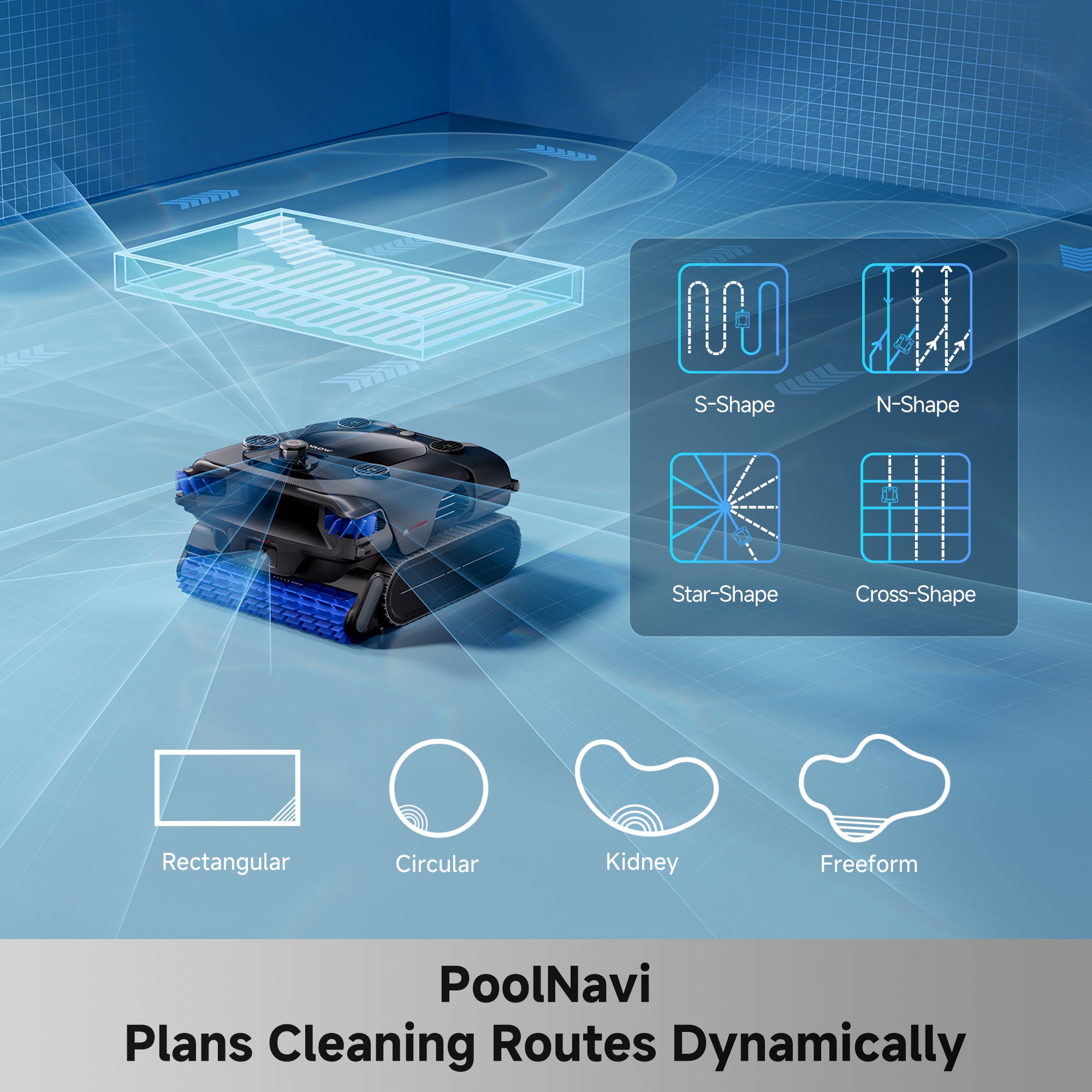 MOVA Rover X10 Cordless Robotic Pool Cleaner | MOVA US