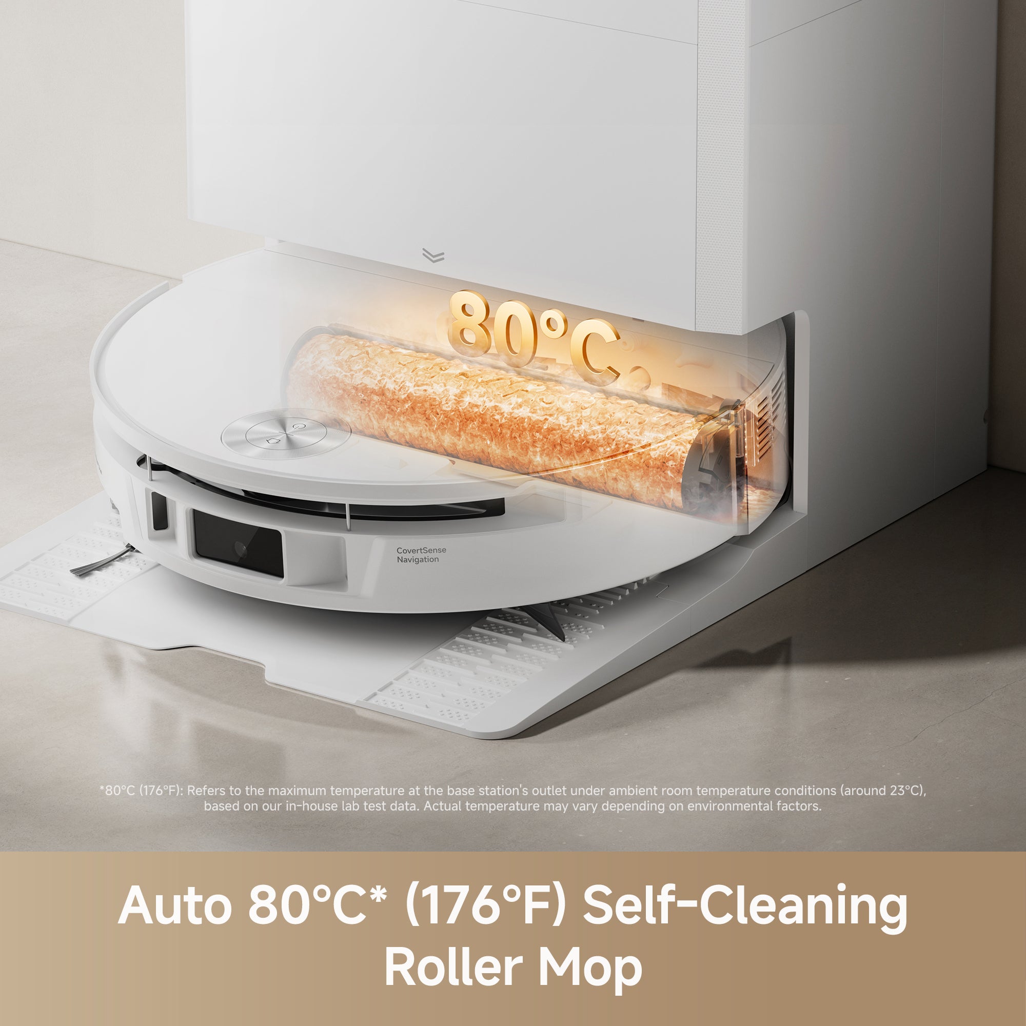 MOVA S70 Roller ロボット掃除機 本体 ホワイト MOVA S70 Roller Robot Vacuum