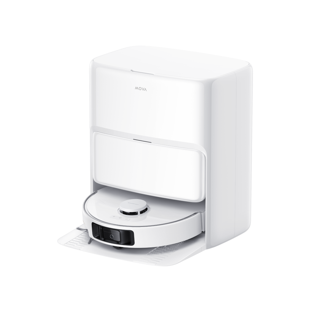 mova p50 ultra robot vacuum white with station