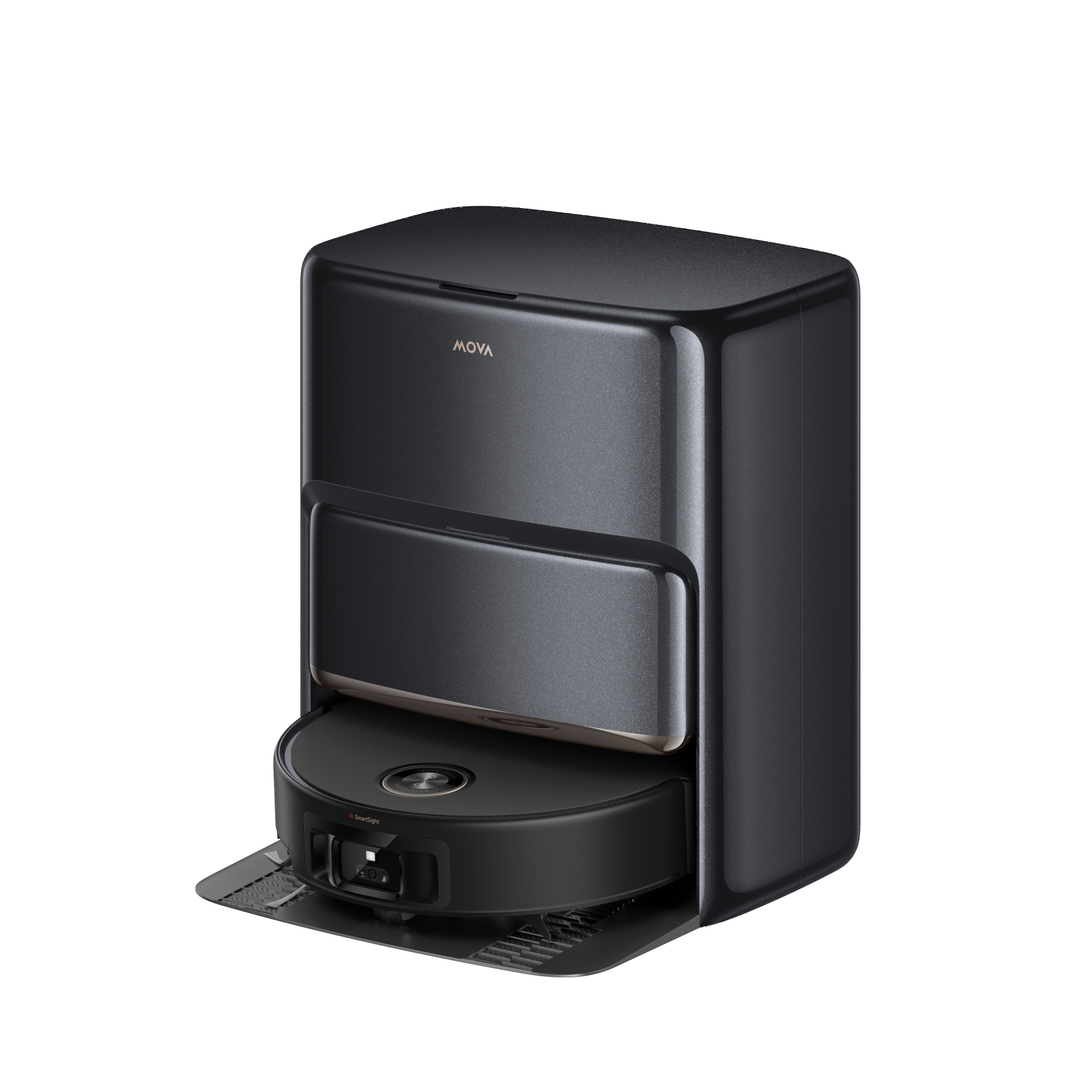 mova z60 urc robot vacuum gray with station