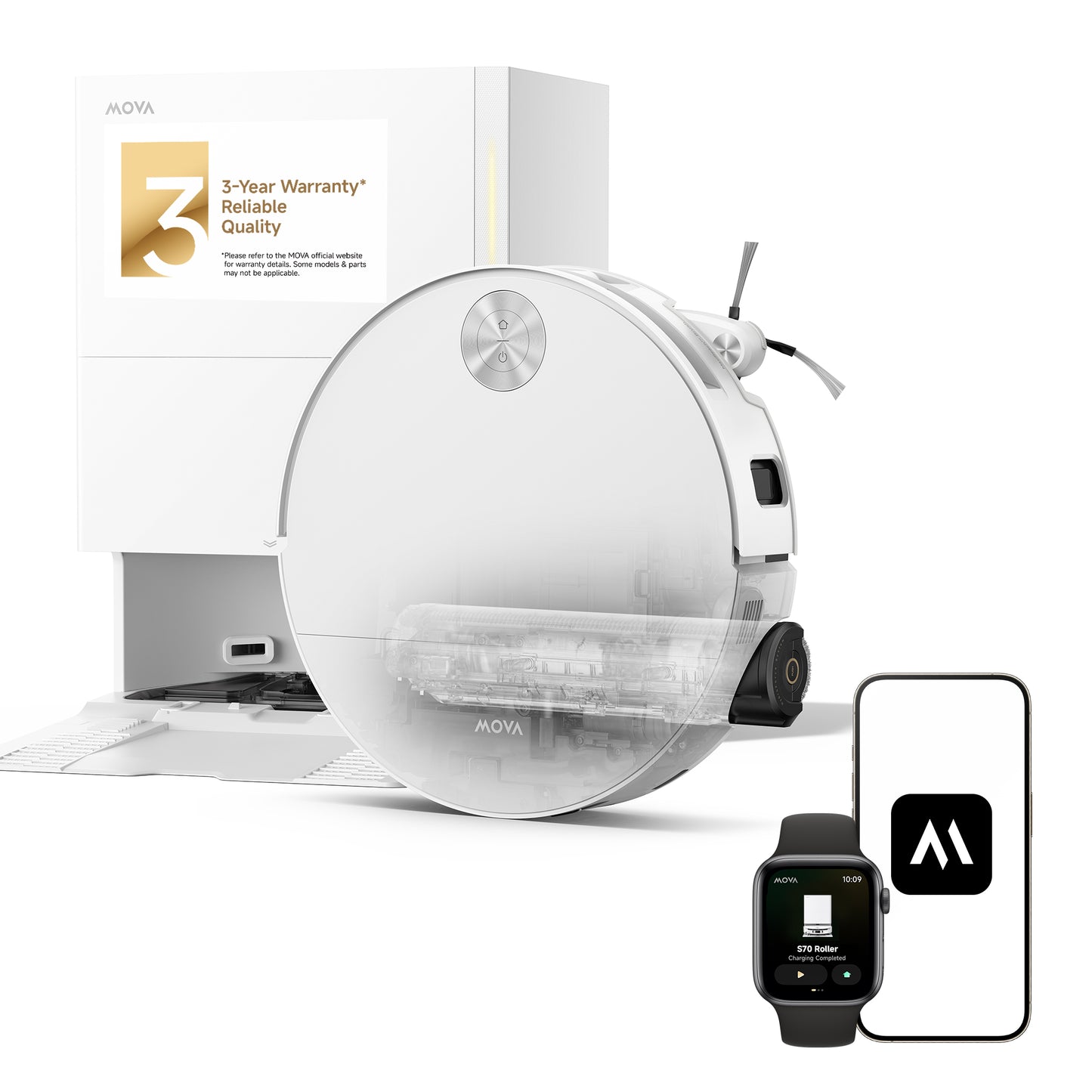 MOVA S70 Roller Robot Vacuum