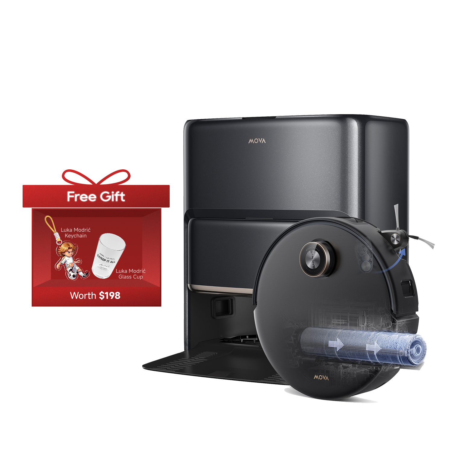 MOVA Z60 Ultra Roller Complete Robot Vacuum