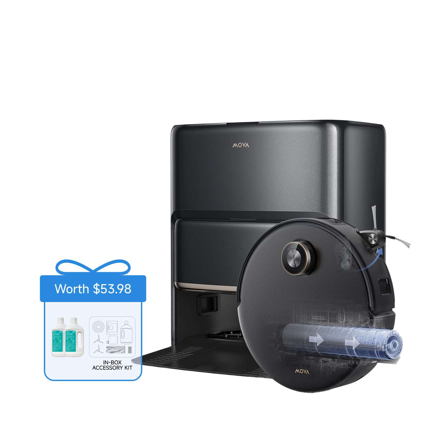 MOVA Z60 Ultra Roller Complete Robot Vacuum