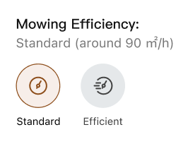 Mowing Efficiency detail