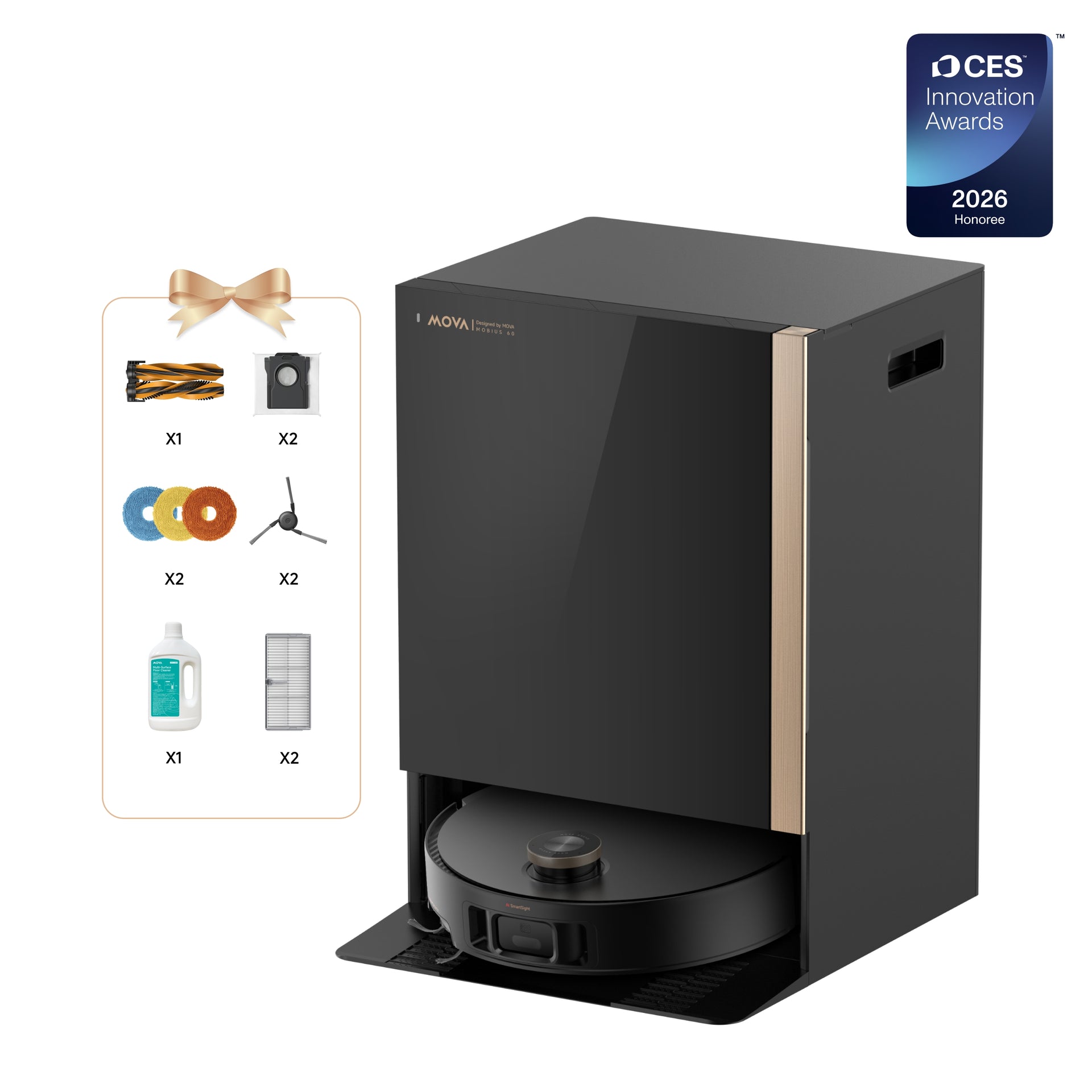 MOVA MOBIUS 60 Robot Vacuum & Mop Combo | MOVA US