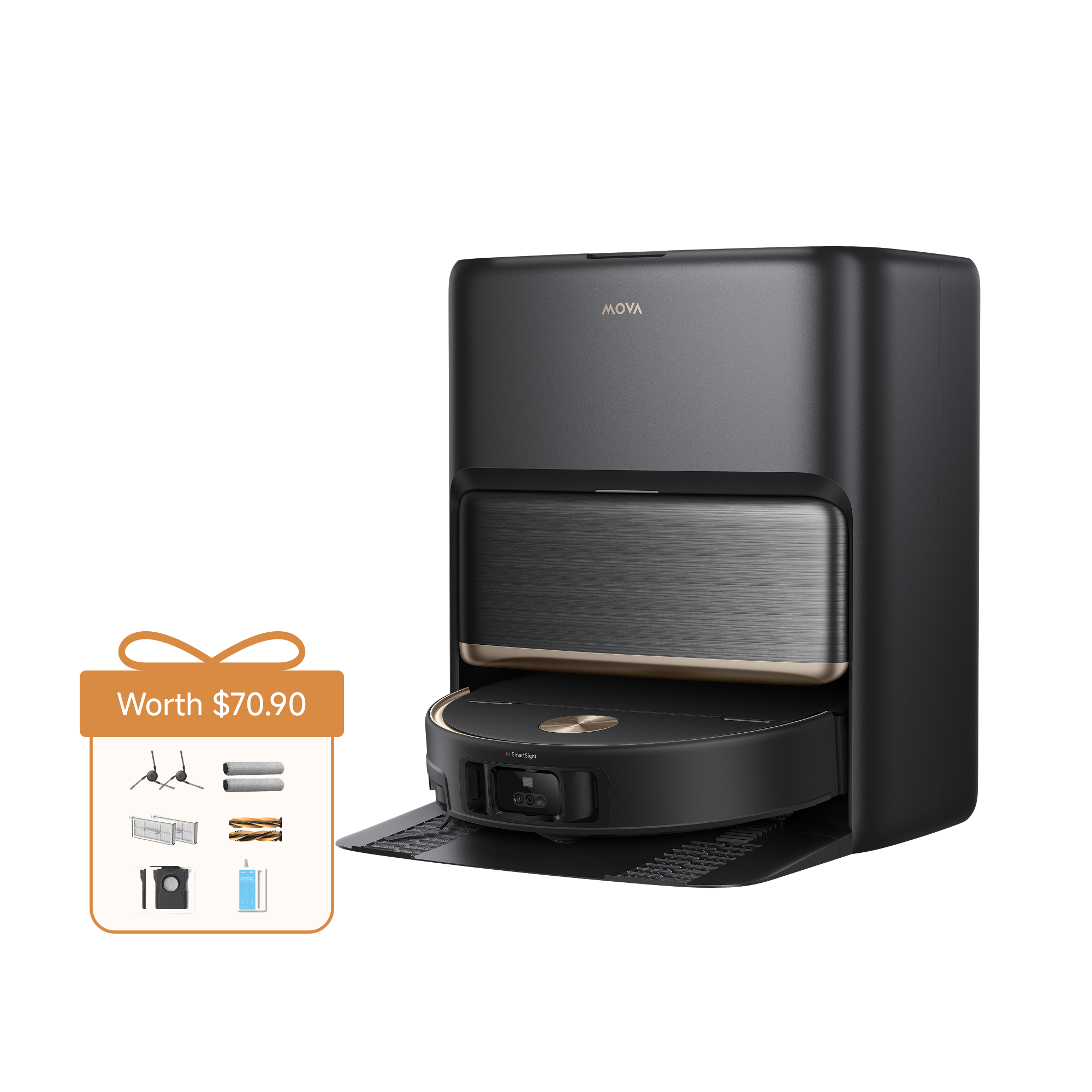 MOVA V70 Ultra Complete Black + Accessories Kit