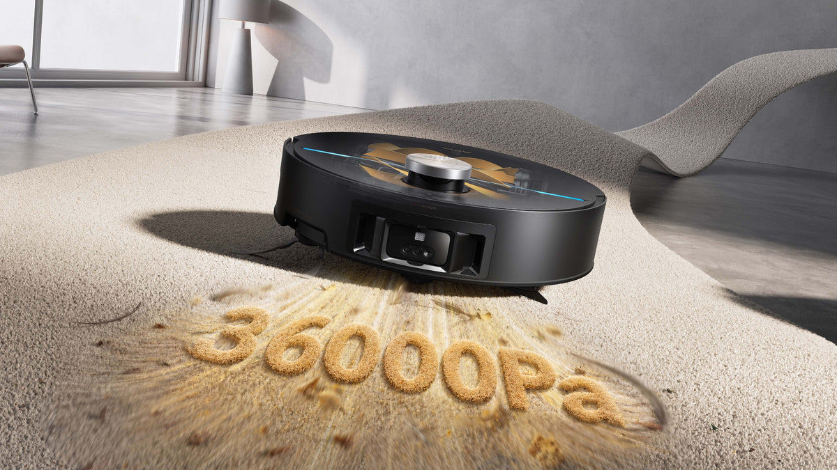 MOVA Z70 Ultra Roller Complete Robot Vacuum 36,000Pa Hurricane Suction