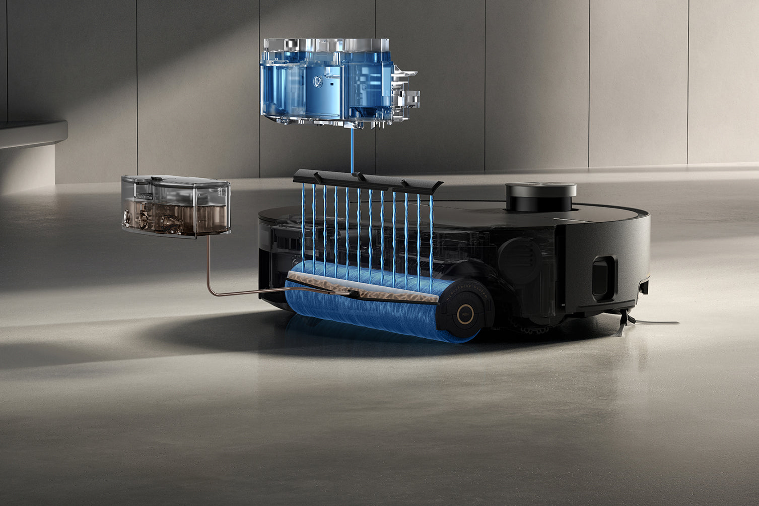 MOVA Z70 Ultra Roller Complete Robot Vacuum HydroForce™ Mopping 2.0