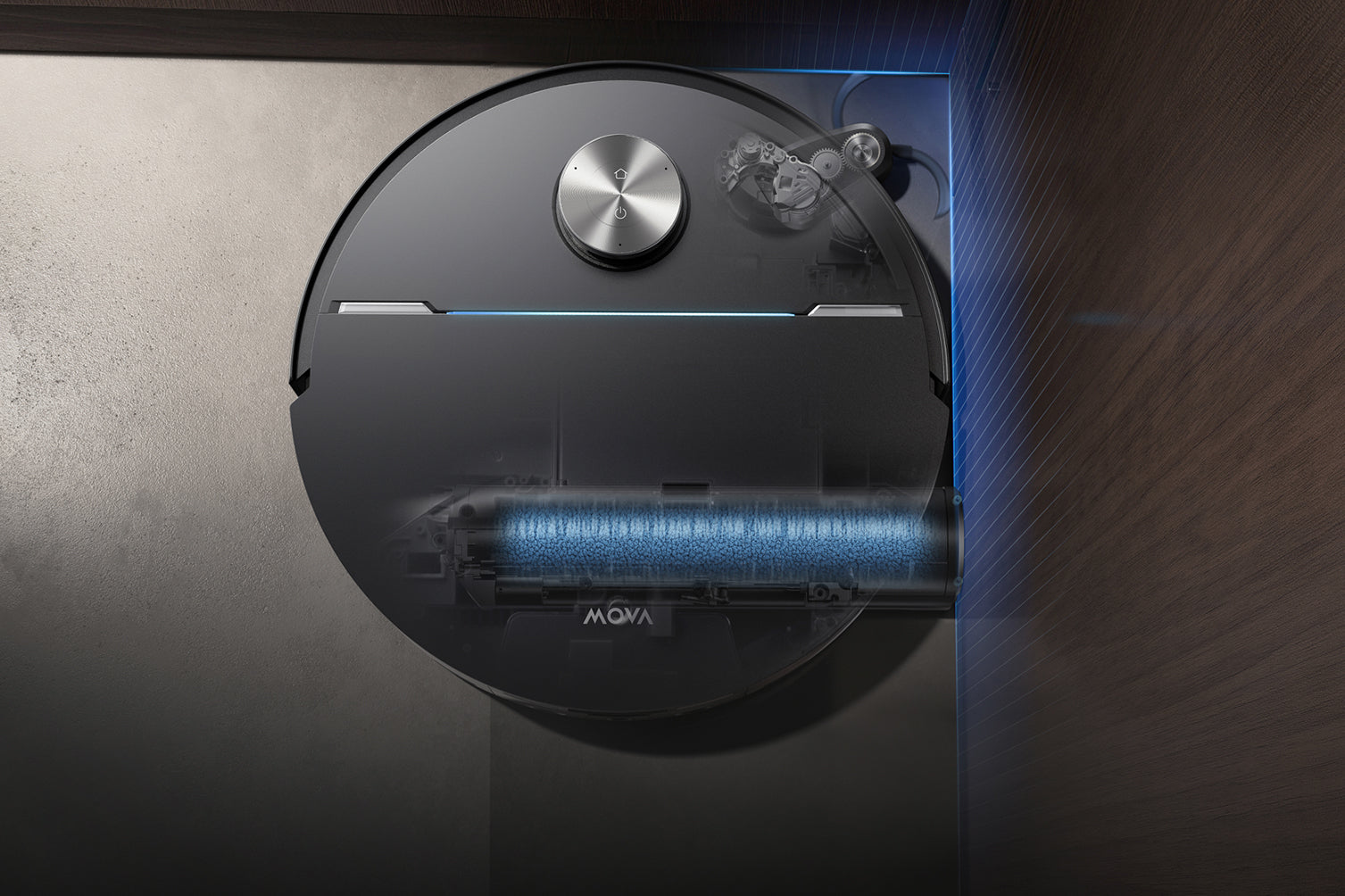 MOVA Z70 Ultra Roller Complete Robot Vacuum MaxiReach™ 2.0 for Edge-to-Edge Cleaning