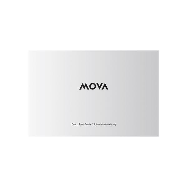 MOVA Z70 Ultra Roller Complete Robot Vacuum Quick Start Guide x1